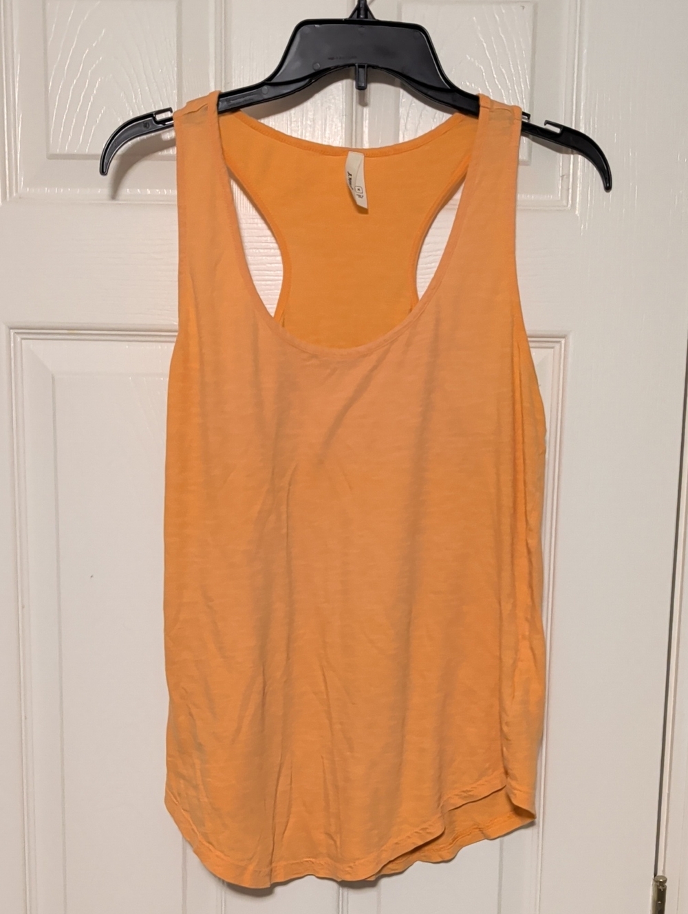 Pact Women's Orange Racerback Tank
